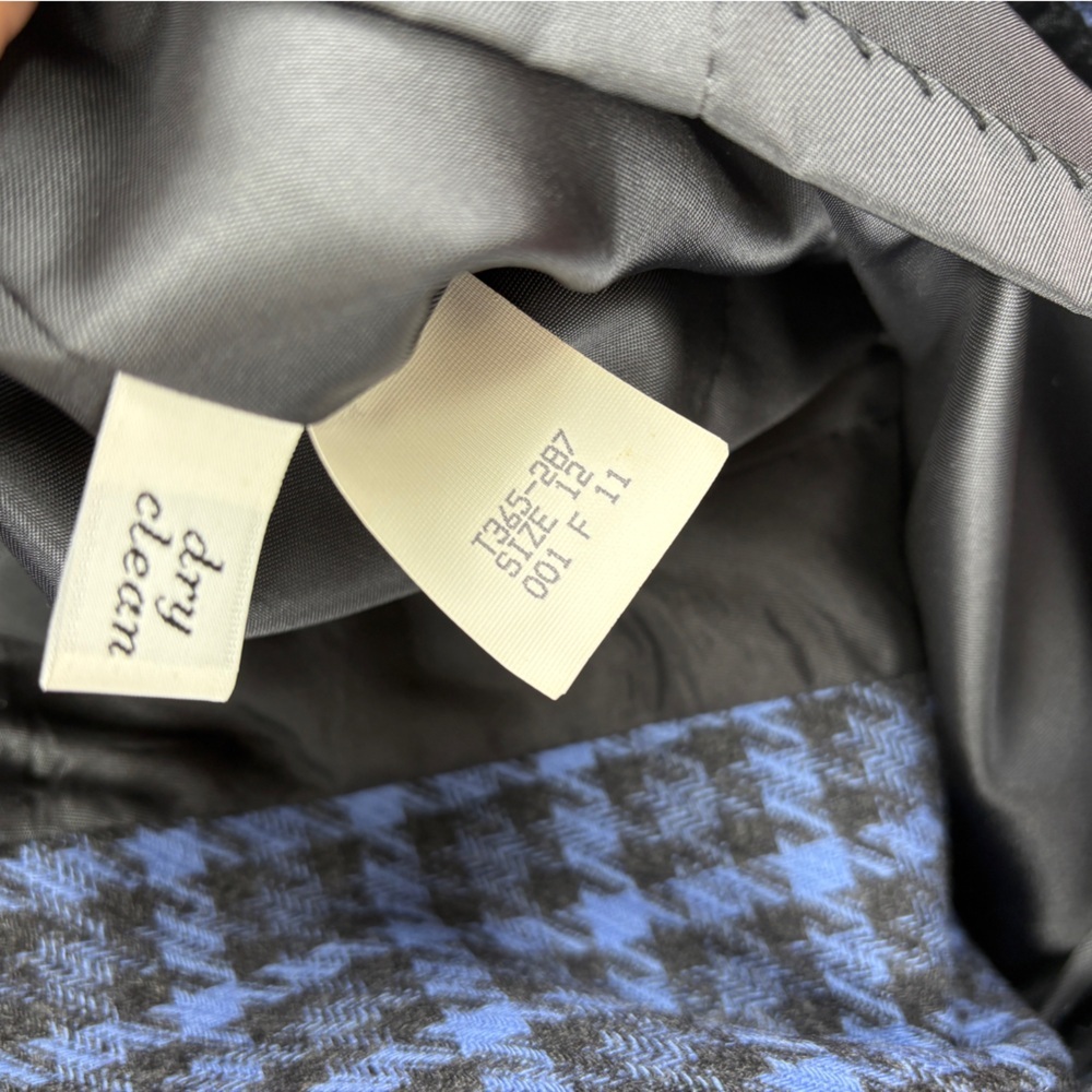 Pendleton Navy and Black Plaid Blazer - Picture 3 of 8
